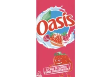 Oasis fraise framboise 